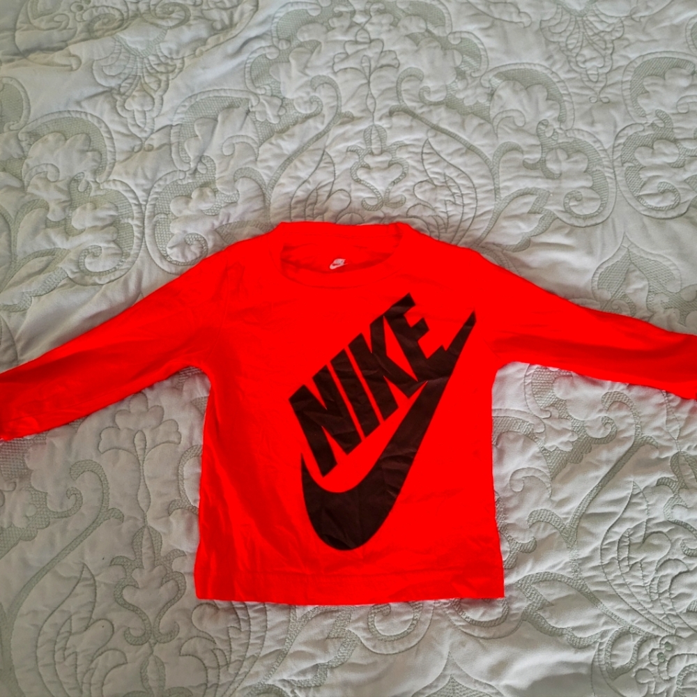 Red Nike Long Sleeve shirt